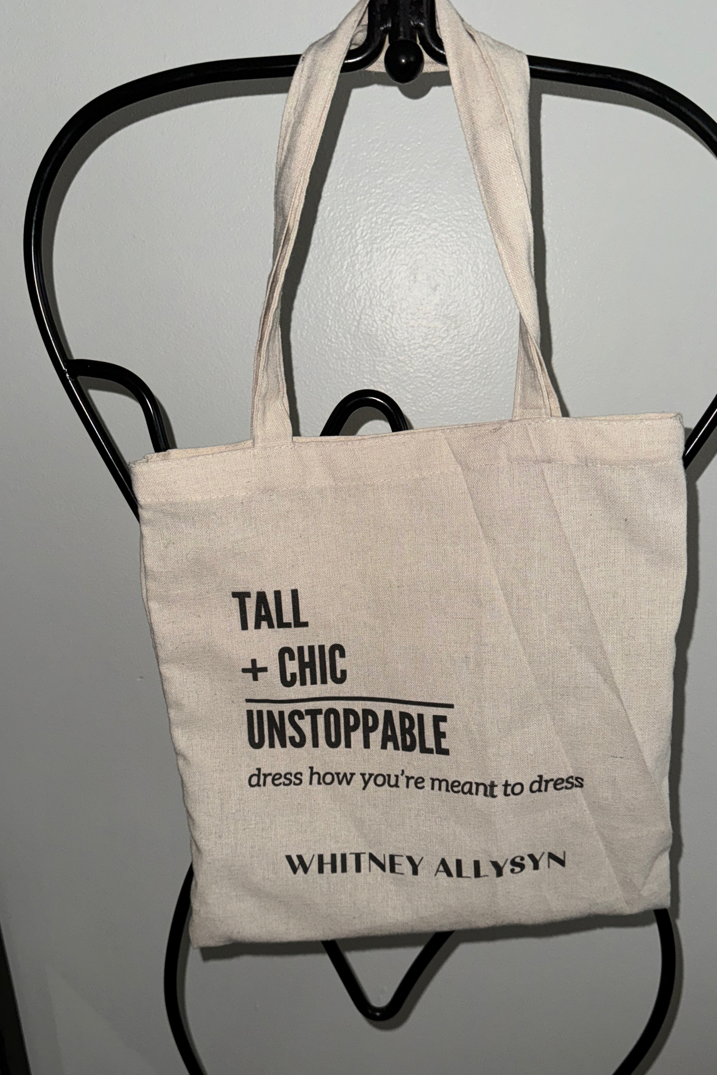 Unstoppable Tall Girl Tote Bag