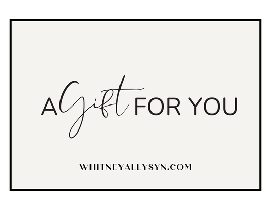 Whitney Allysyn Gift Card